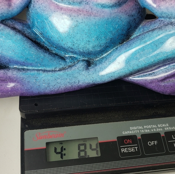 Kitty's Critters Nirvana Meditation Frog Statue Figure - Picture 4 of 9